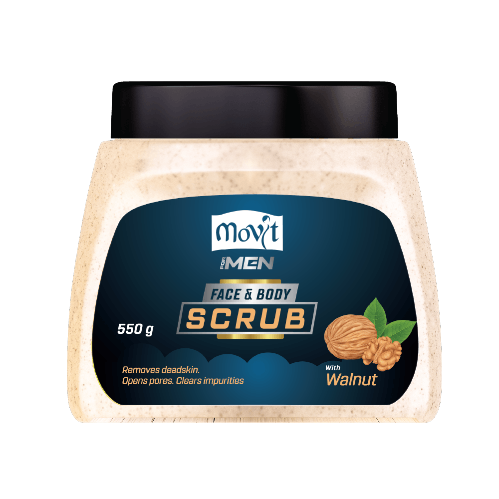Movit For Men Face and Body Scrub - Image 1