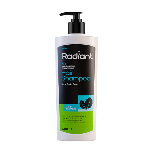 Radiant Anti-Dandruff Cool Menthol Hair Shampoo - Image 1